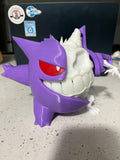 Half & Half Gengar Skull – Dual-Color 3D Printed Pokémon Collectible
